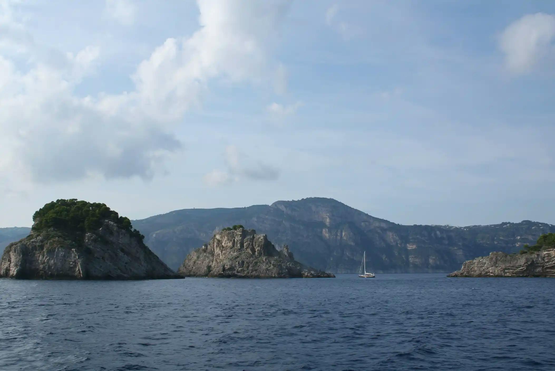 View of Marina Day Golfo di Castellamare, Italy