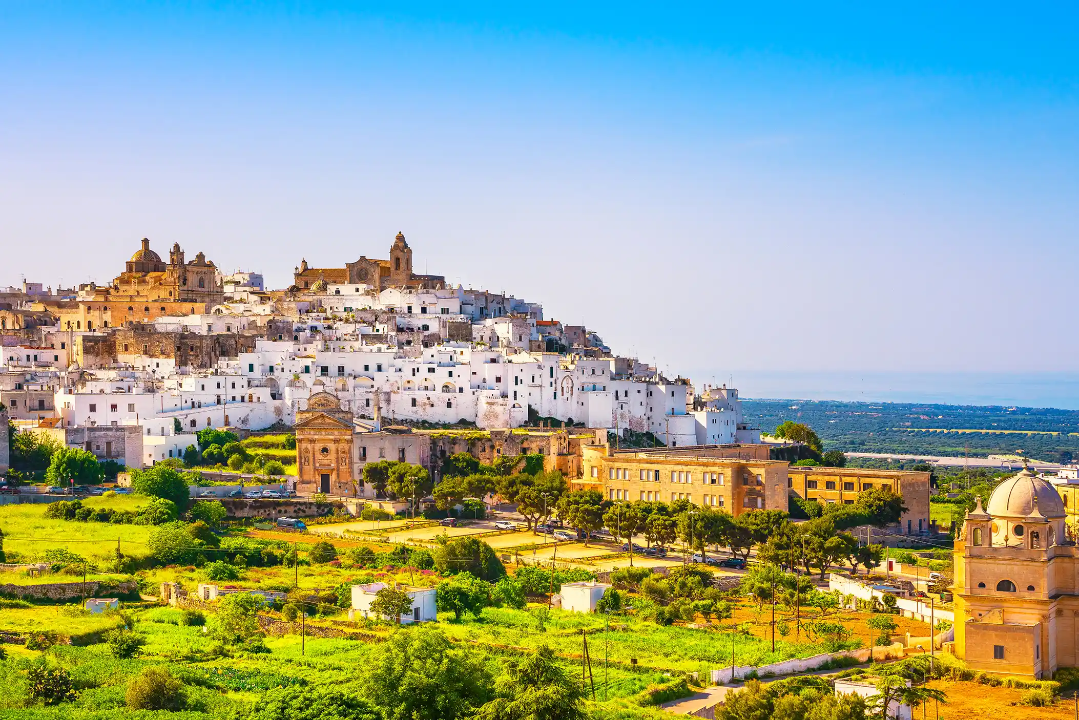 Country side view of