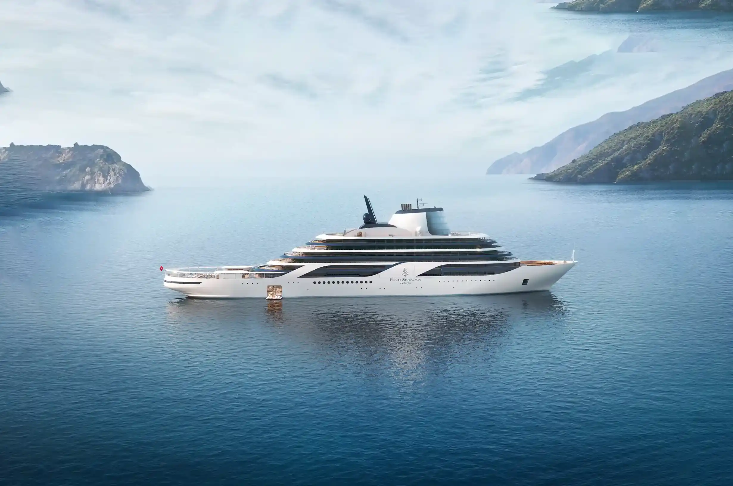 Four Seasons I in the ocean